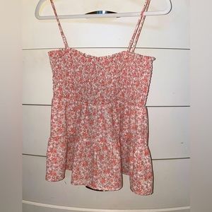 NWT Paper Crane Hibiscus Flower Tropical Tank